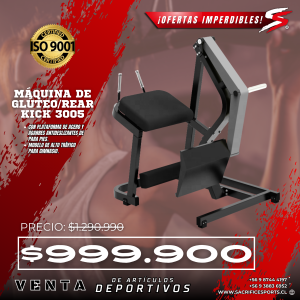 Máquina De Glúteo/Rear Kick 3005