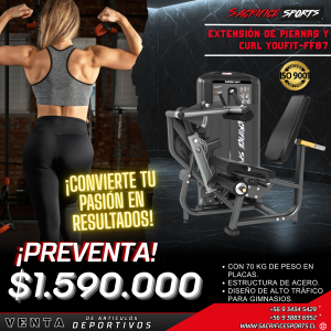 Extensión de Piernas y Curl Youfit-FF87