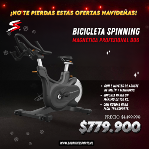 Bicicleta Spinning Magnética Profesional D06
