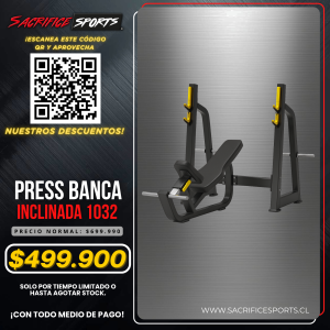 Press Banca Inclinada 1032
