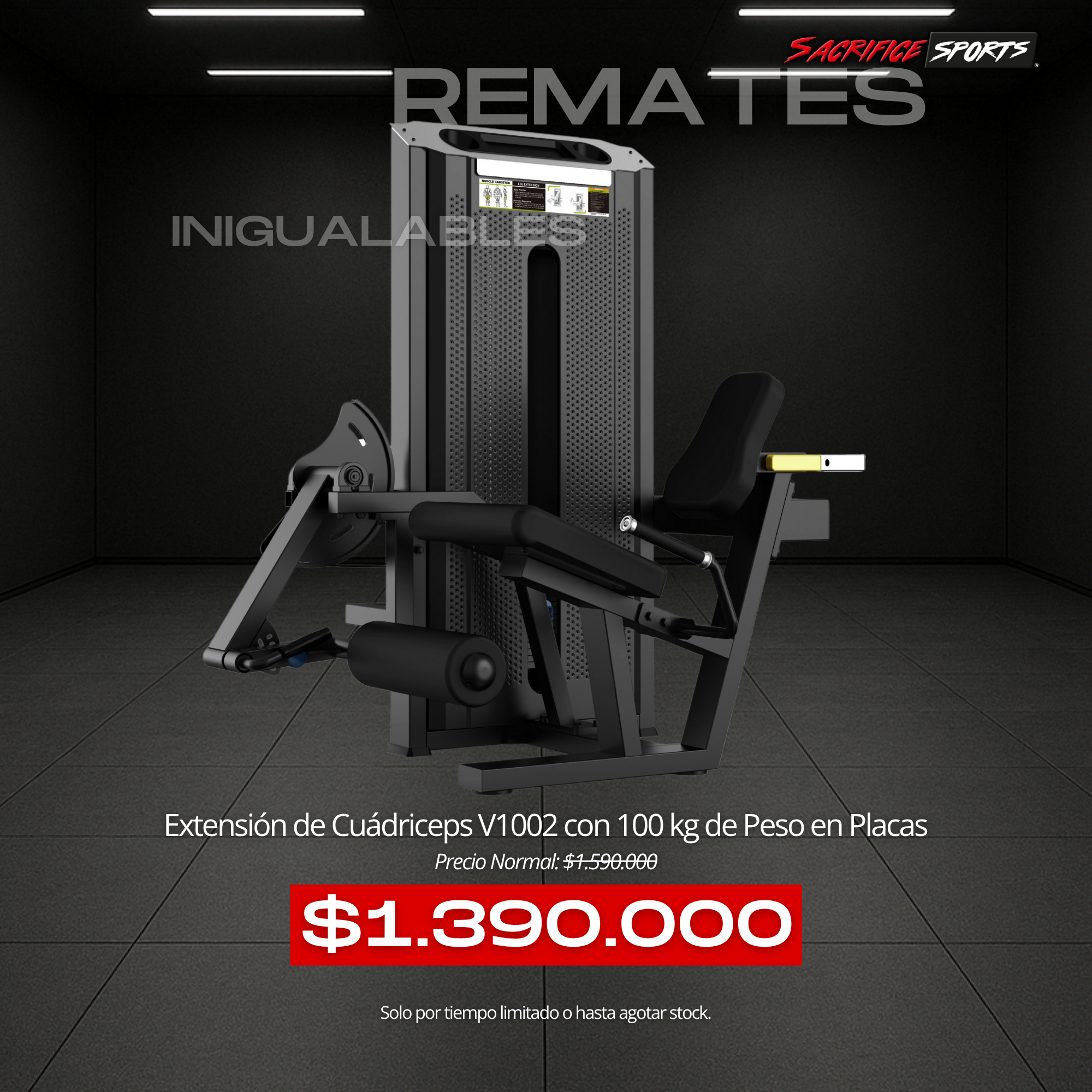 Extensión de Cuádriceps V1002