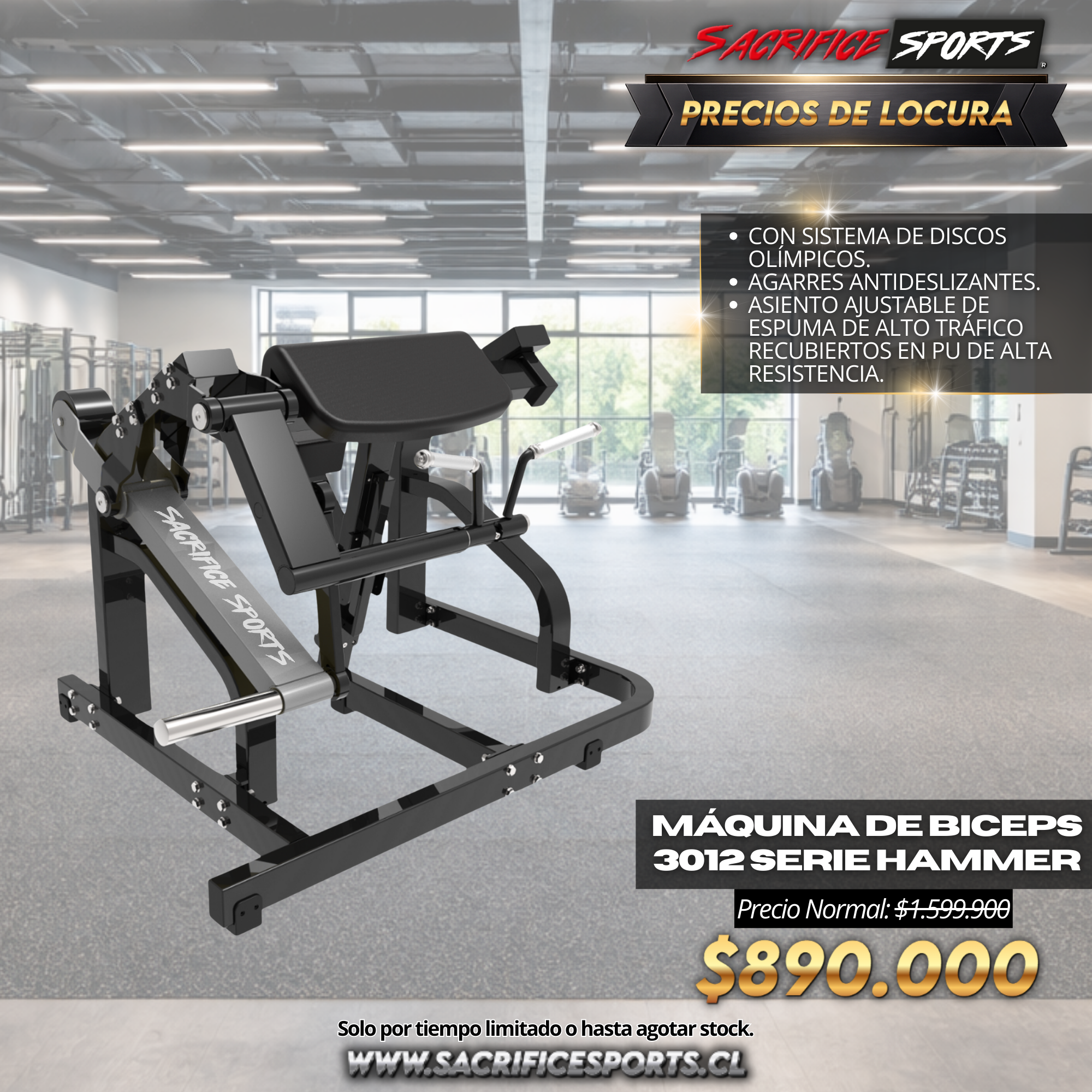 Banco Scott 3012 Serie Hammer