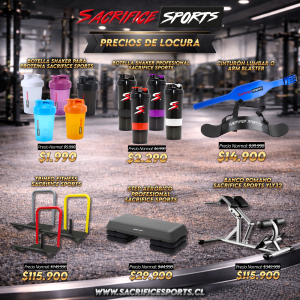 Precios de Locura Sacrifice Sports – Accesorios de Gimnasio Variedad