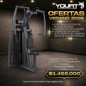 Máquina Pectoral Delt Fly Dual 2045