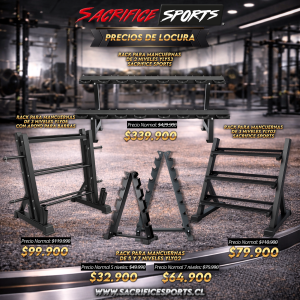 Precios de Locura Sacrifice Sports – Racks para Mancuernas
