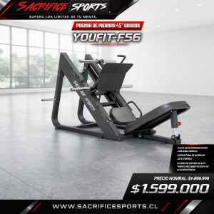 Prensa Para Pierna 45° Grados Youfit-F56