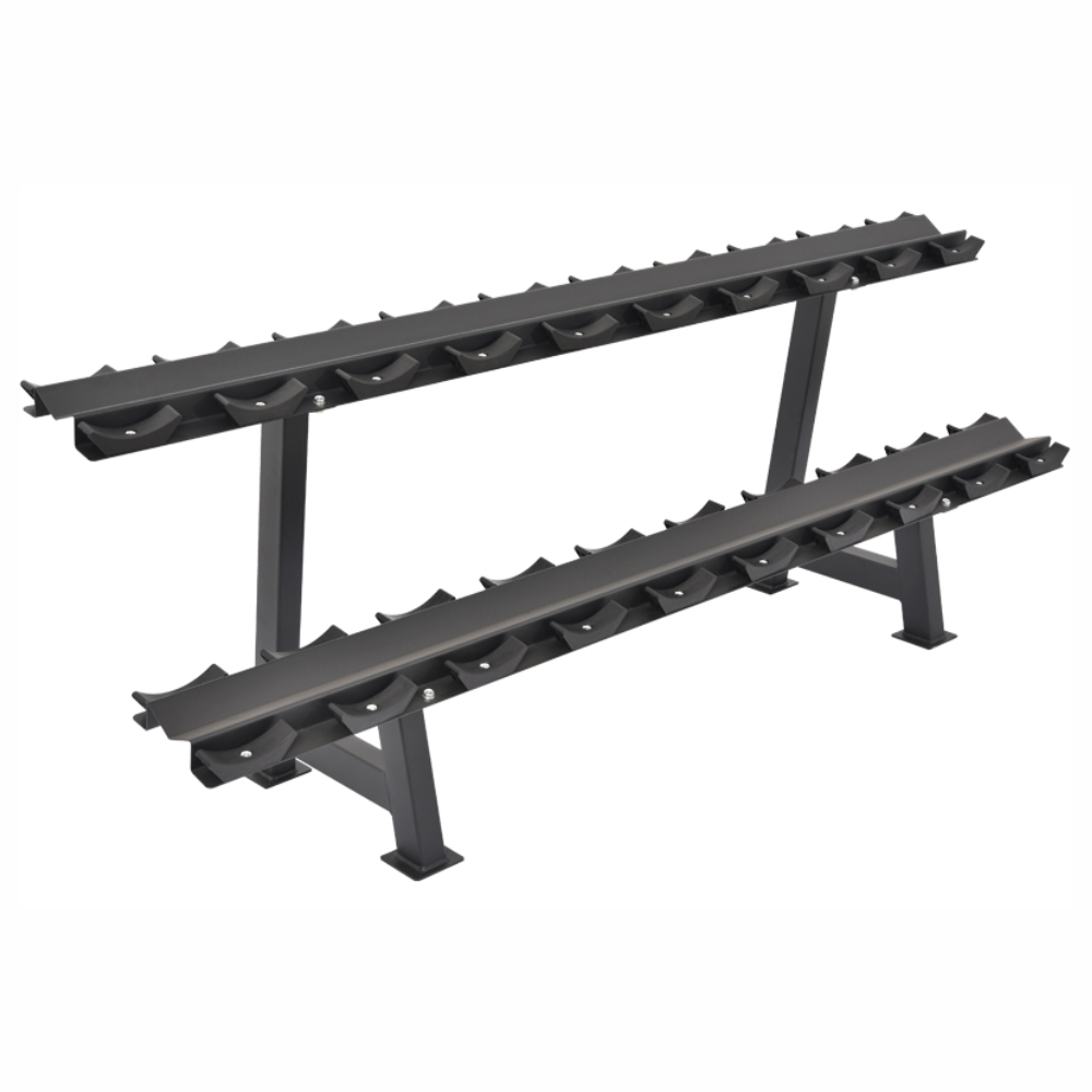 Rack para 10 Pares de Mancuernas de 2 Niveles YLY53 - Imagen 2