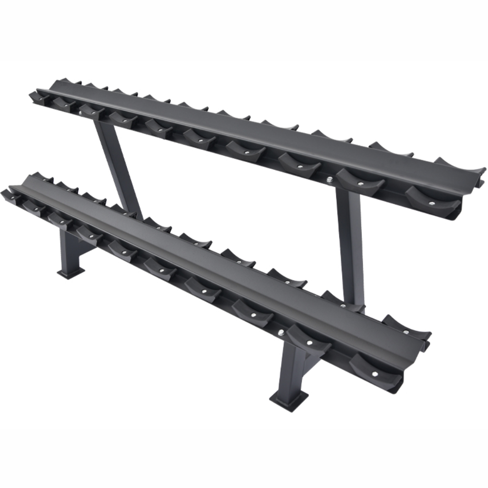 Rack para 10 Pares de Mancuernas de 2 Niveles YLY53 - Imagen 3