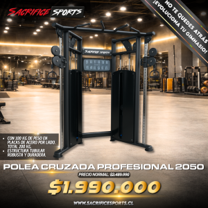 Polea Cruzada Profesional 2050