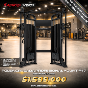 Polea Cruzada Profesional Youfit-F17