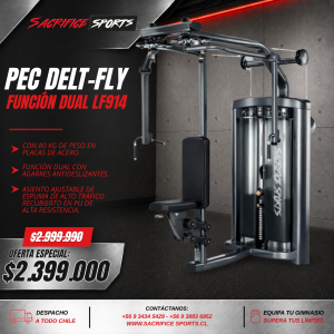 Pec Delt-Fly Función Dual LF914