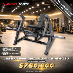 Leg Extensión Cuádriceps 6037