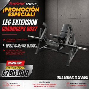 Leg Extensión Cuádriceps 6037