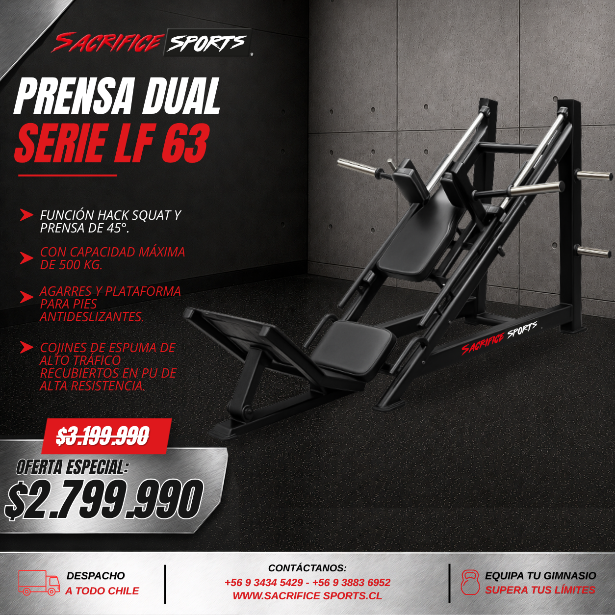 Prensa Dual Serie LF 63