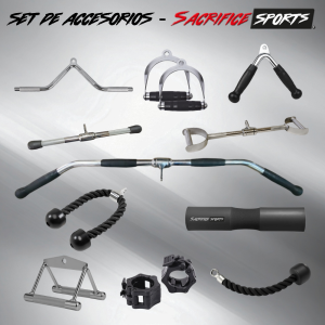 Set de Accesorios y Agarres Sacrifice Sports