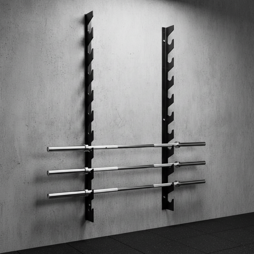 Sujetador de Barras Olímpicas para Pared de 10 Niveles WG218 - Imagen 2