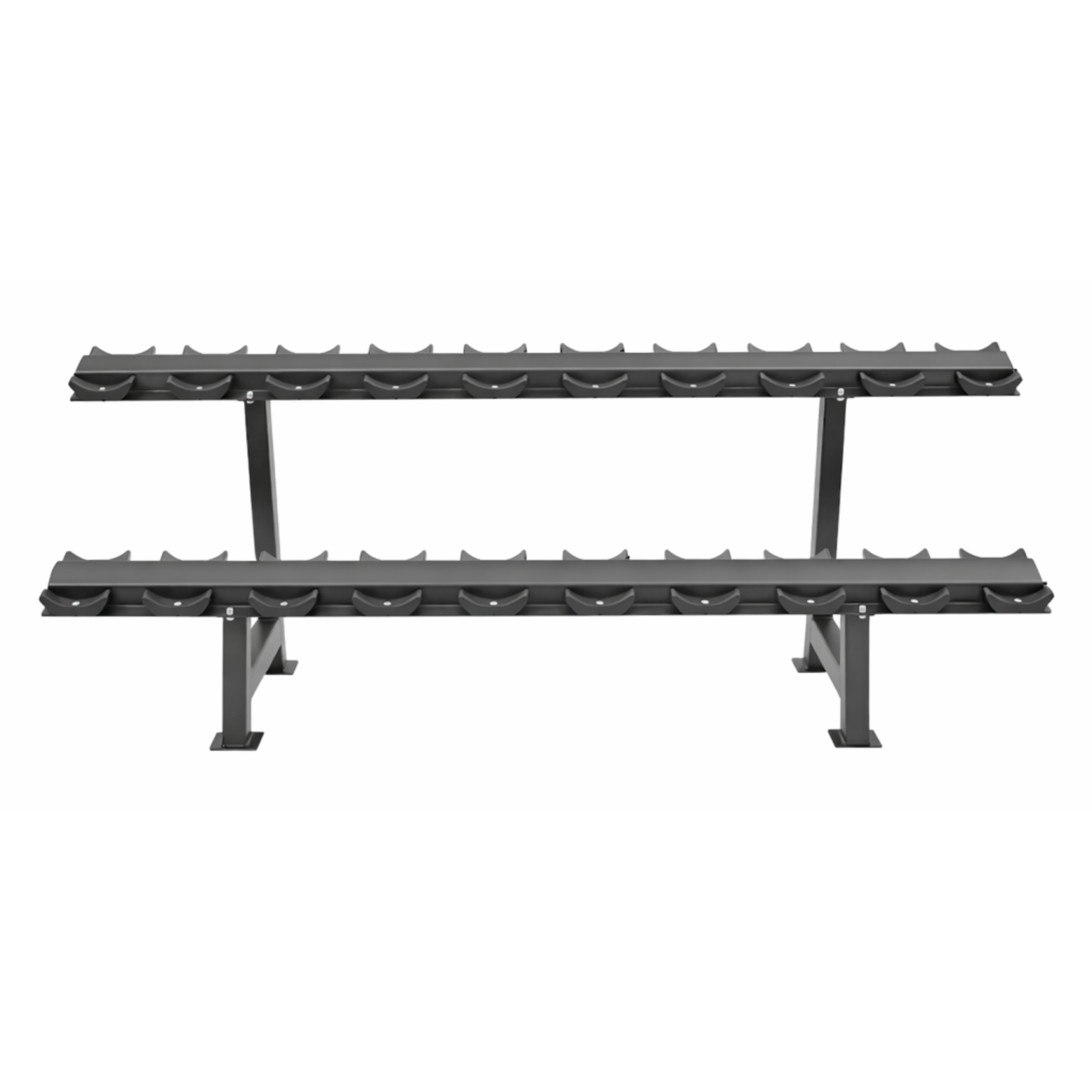 Rack de 2 Niveles YLY53 + 10 Pares de Mancuernas Hexagonales en Kg - Imagen 2