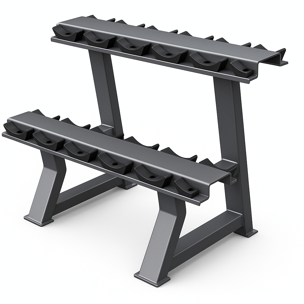 Rack para Mancuernas YLY04 + 6 Pares de Mancuernas Hexagonales de Kilo - Imagen 2