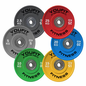 Pares De Discos Olímpicos Bumper Youfit Variedad de Kilos