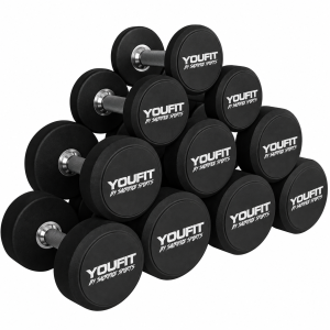 Par de Mancuernas Redondas Youfit WG805 Variedad de Kilos
